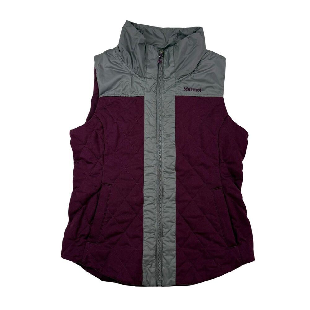 Marmot ABIGAL Quilted Vest Women Medium Thermal Insulated Puffer Gorpcore
